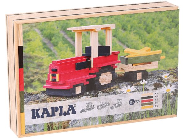 KAPLA 155 Piece Tractor Case