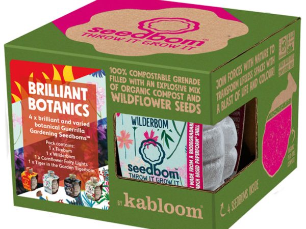 Kabloom Brilliant Botanics Seedbom Gift Box