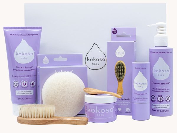 Kokoso Scented Baby Gift Set - Coconut & Lavender