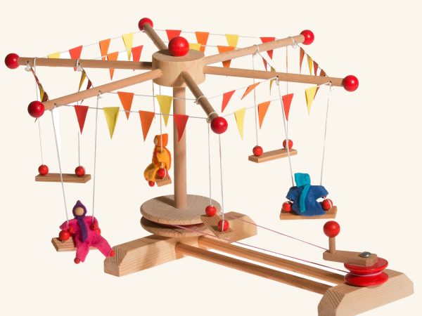 Kraul Wooden Swing Roundabout Kit