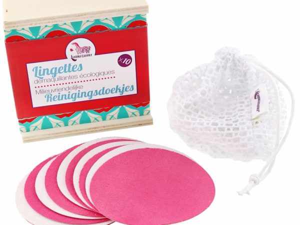 Lamazuna 10x Cleansing Wipes with Wooden Box