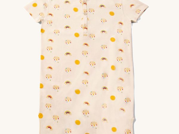 LGR Adaptive Easy Feeding Sunshine & Rainbows Henley Tunic