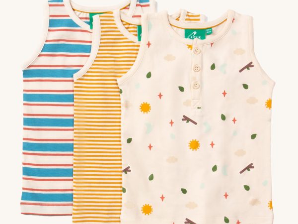LGR Adventure Organic Vest Set - 3 Pack