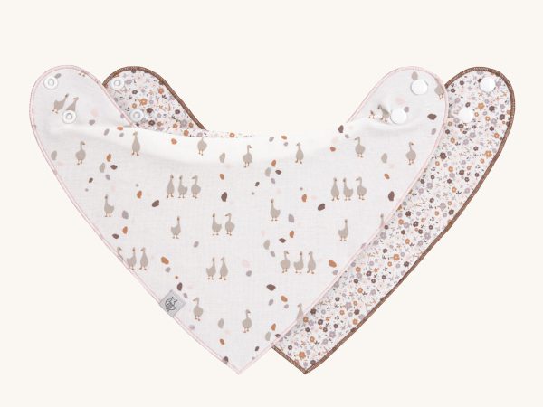 Lassig Bandana Bib 2 pack - Tiny Farmer Goose