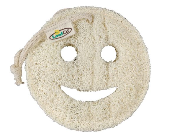 LoofCo Bath Time Smile Loofah