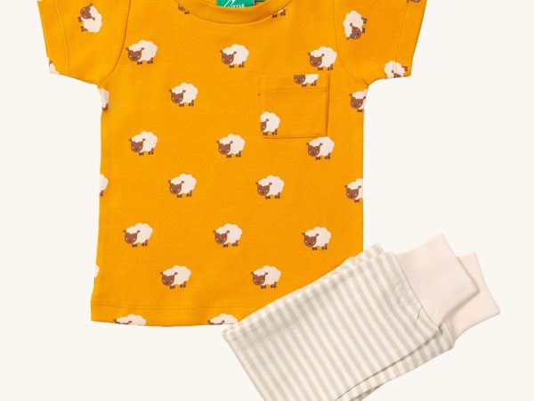 LGR Counting Sheep Organic T-Shirt & Jogger Playset