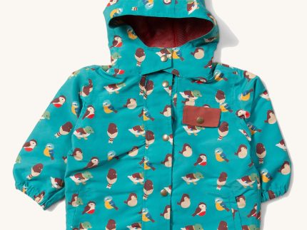 LGR Garden Birds Recycled Waterproof Windbreaker Jacket