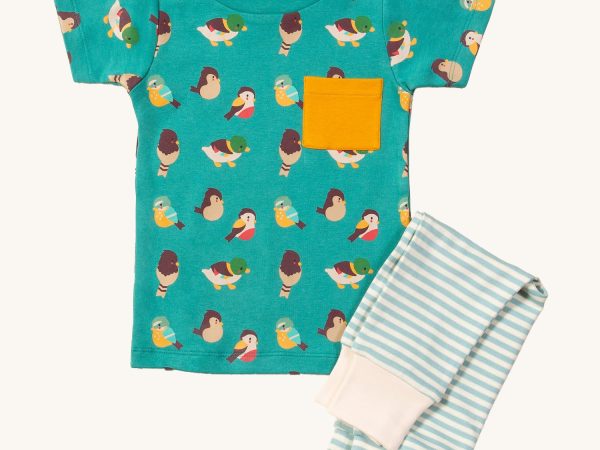 LGR Garden Birds Organic T-Shirt & Jogger Playset