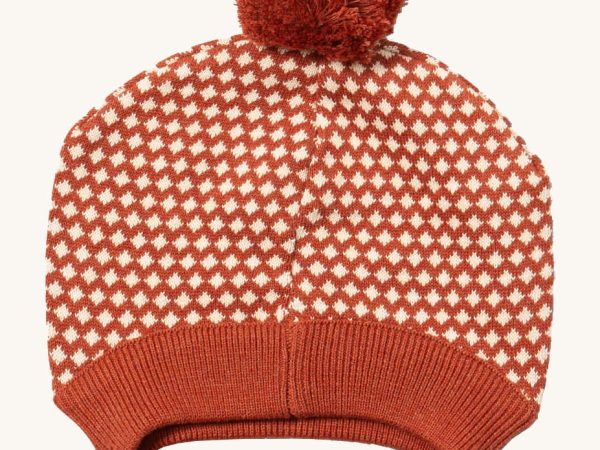 Little Green Radicals Knitted Hat - Ginger Diamonds
