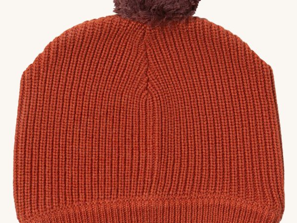 Little Green Radicals Knitted Hat - Ginger