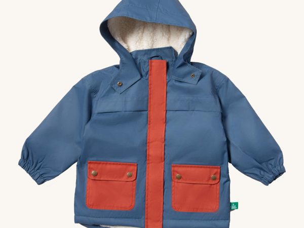 Little Green Radicals Waterproof Winter Coat - Moonlight Blue