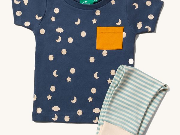 Little Green Radicals T-Shirt & Jogger Set - Full Moon