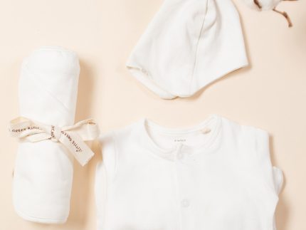 Little Green Radicals 'Hello World' Baby Gift Set - White