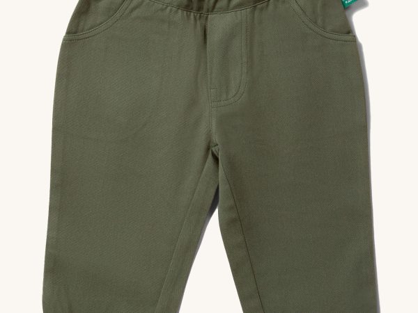 Little Green Radicals Pocket Trousers - Forest Green