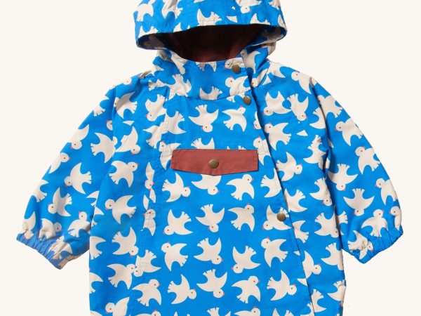 Little Green Radicals Waterproof Anorak - Diving And Splashing