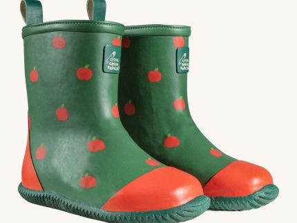 Little Green Radicals Classic Wellington Boots - Red Apples