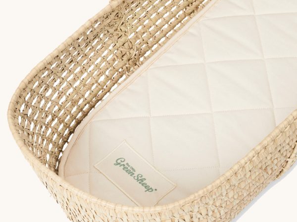 Little Green Sheep Natural Moses Basket Mattress