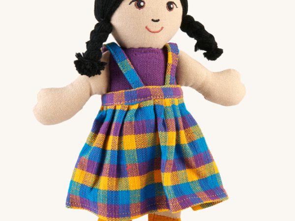 Lanka Kade Asian Girl Doll - White Skin, Black Hair