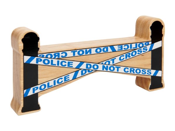 Lanka Kade Blue & White Police Barrier Toy