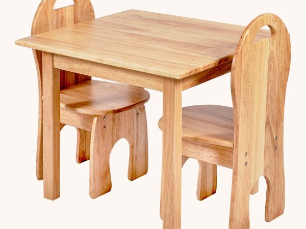 Lanka Kade Children's Wooden Table & Chairs Set