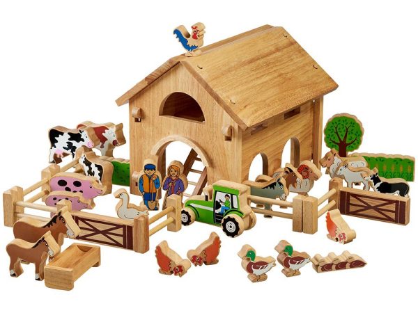 Lanka Kade Deluxe Farm & Barn Set With Colourful Characters