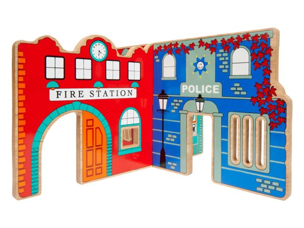 Lanka Kade Fire & Police Toy World Playset