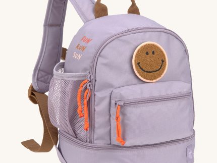 Lassig Kids Mini Backpack - 'Little Gang' Lilac