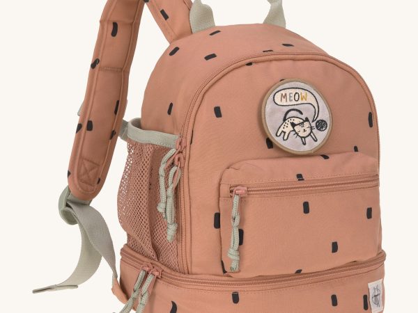 Lassig Kids Mini Backpack - 'Happy Prints' Caramel