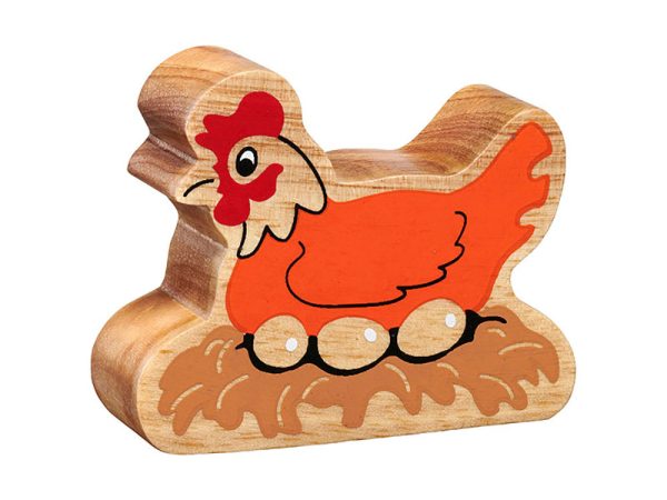 Lanka Kade Orange Hen on a Nest