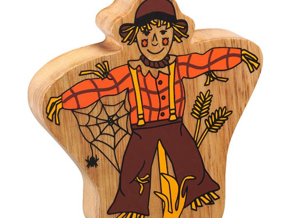 Lanka Kade Orange & Brown Scarecrow