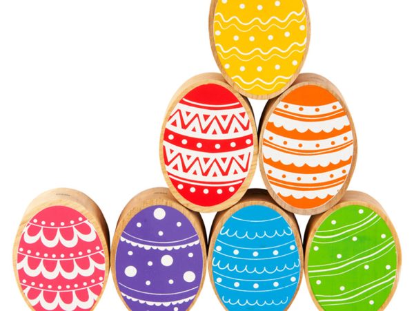 Lanka Kade Rainbow Eggs Playset - 7 Pieces