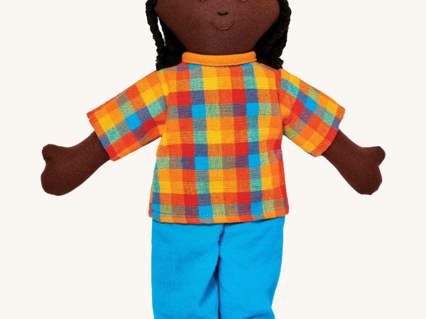 Lanka Kade Rag Doll Dad - Black Skin, Black Hair