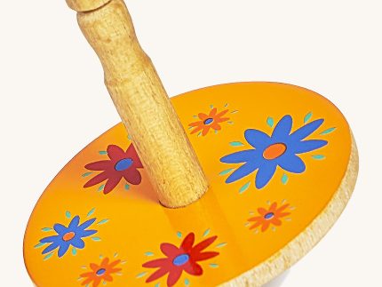 Lanka Kade Spinning Top - Yellow Flower