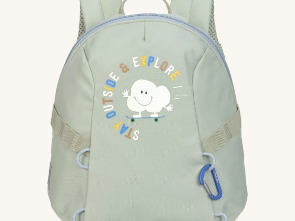 Lassig Kids Tiny Outdoor Backpack - Khaki Cloud