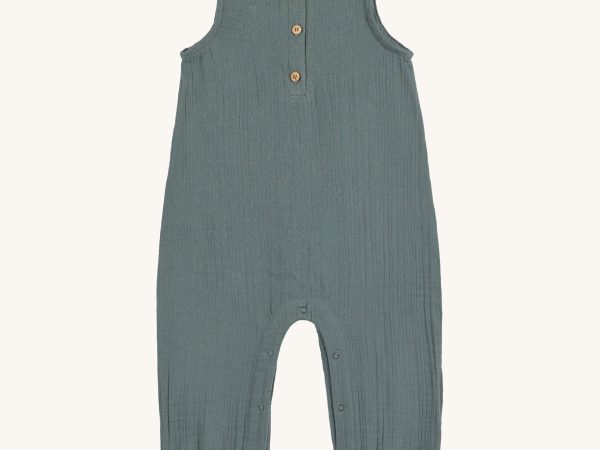 Lassig Muslin Jumpsuit - Petrol Green