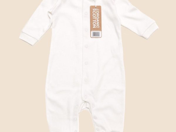 LGR Natural Cream Babygrow