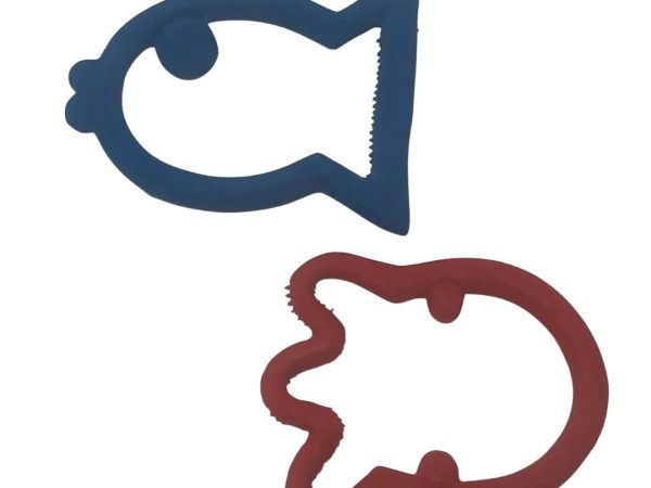 Lanco Natural Rubber Fish & Octopus Baby Teethers