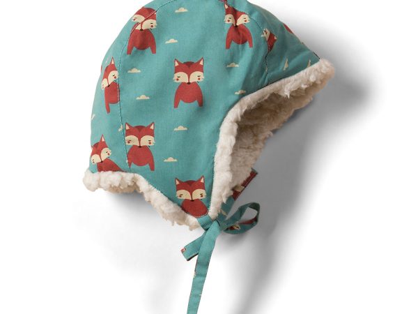LGR Night Time Foxes Sherpa Hat