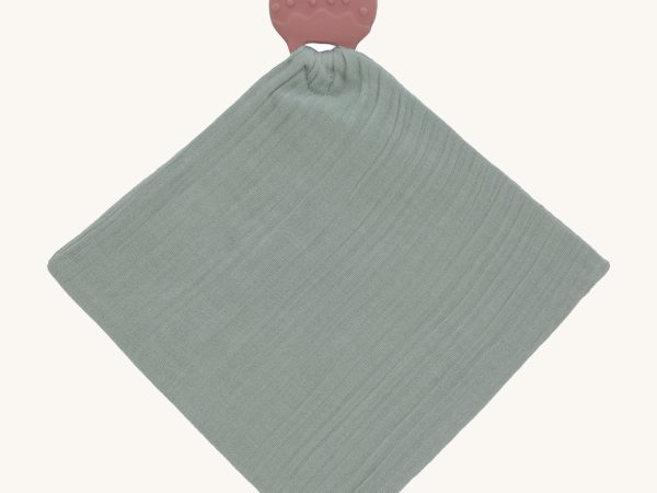 Lassig Organic Baby Comforter & Teether - Strawberry