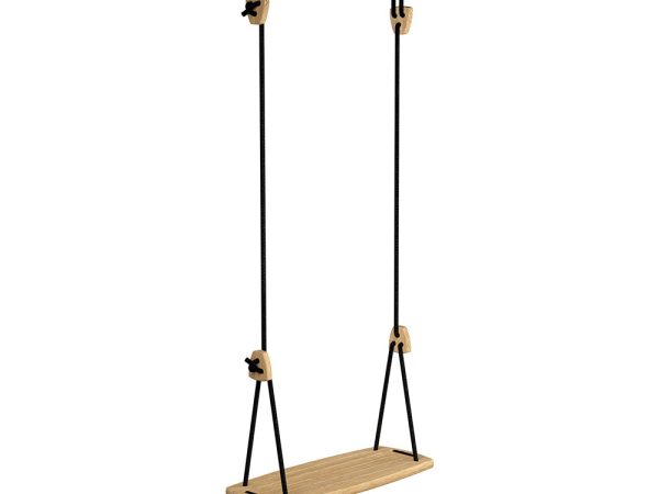 Lillagunga Oak Grand Swing - Black Rope