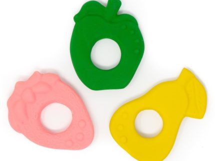 Lanco Pear, Apple & Strawberry Teether Set - 3 Pack