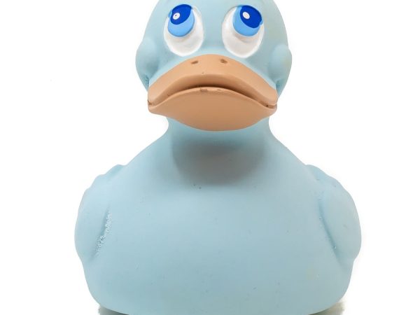 Lanco Pale Blue Rubber Duck