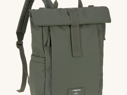 Lassig Rolltop Up Nappy Backpack - Olive