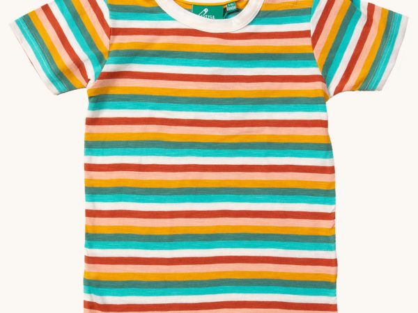 LGR Rainbow Stripes Summer Short Sleeve T-Shirt