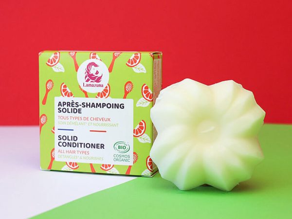 Lamazuna Solid Conditioner Bar - Detangling & Nourishing