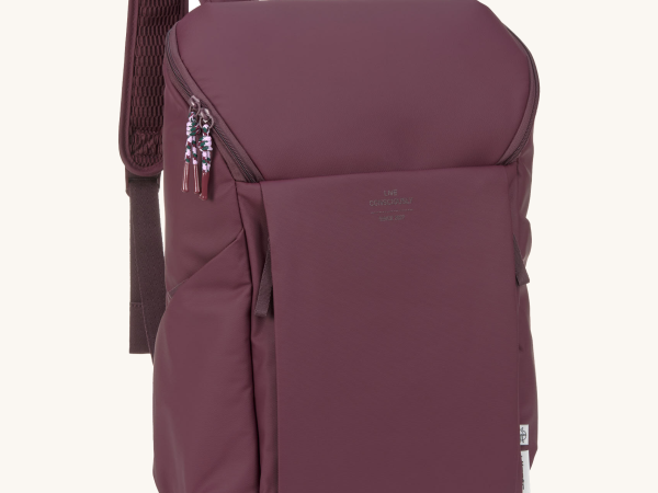 Lassig Slender Up Nappy Backpack - Deep Red