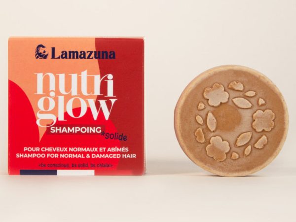 Lamazuna Solid Shampoo Normal & Damaged Hair - Nutri Glow