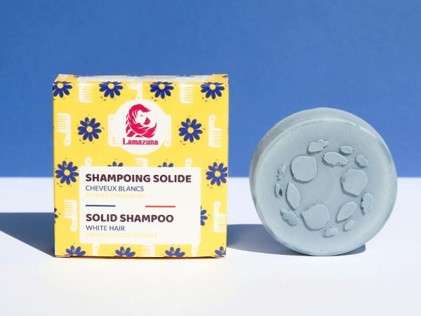 Lamazuna Solid Shampoo White & Bleached Hair - Indigo Powder
