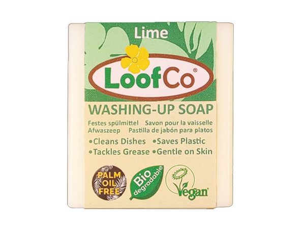 LoofCo Washing-Up Dish Soap Bar - Lime