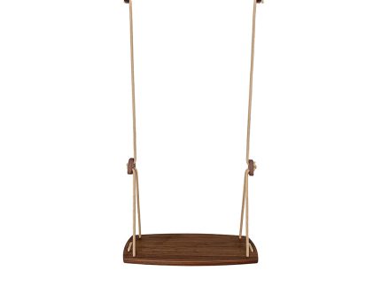 Lillagunga Walnut Grand Swing - Beige Rope
